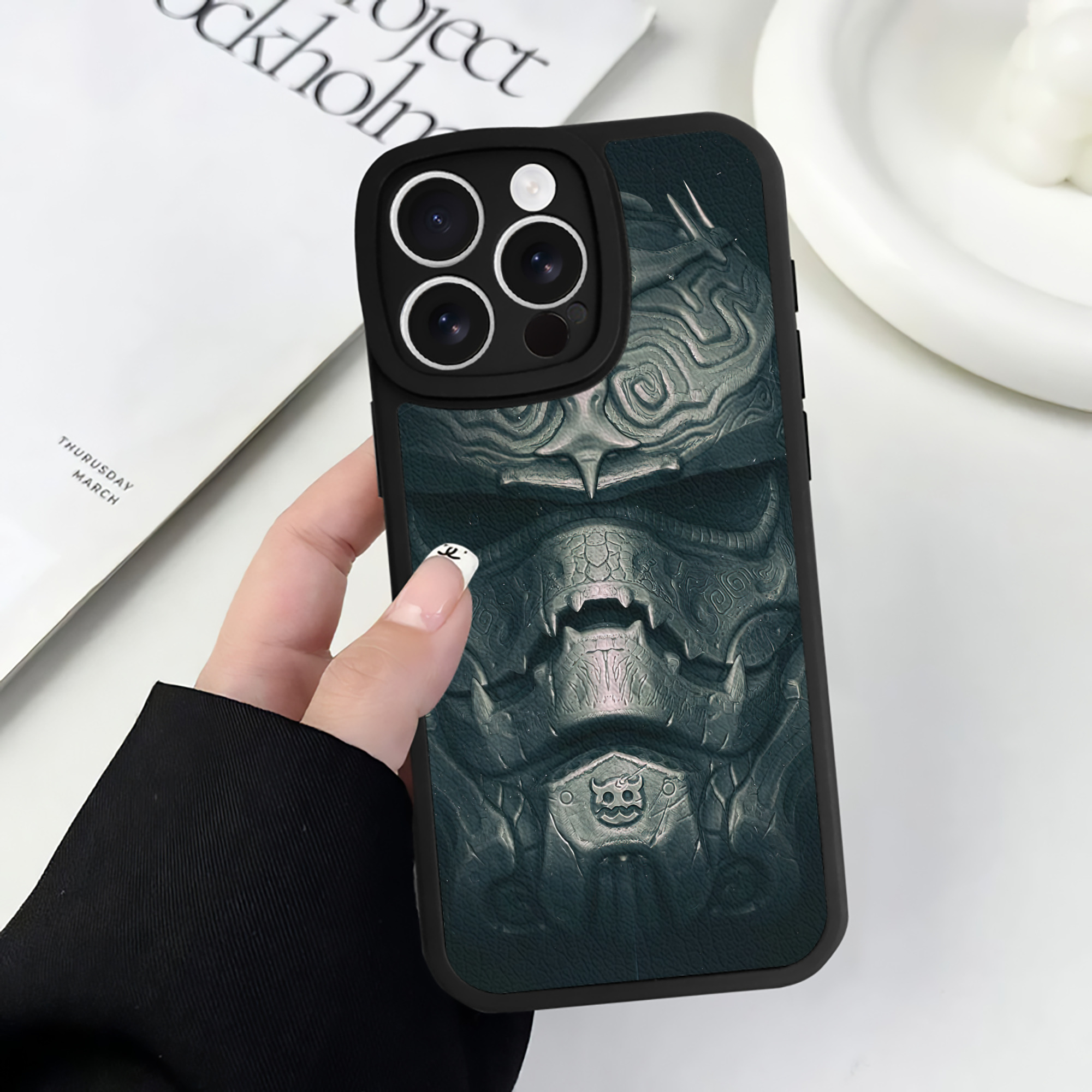 （画像用） スター・ウォーズ Star Wars 【iPhone 16シリーズ対応】シリコンスマホケース（レザー調） 材質：シリコン
